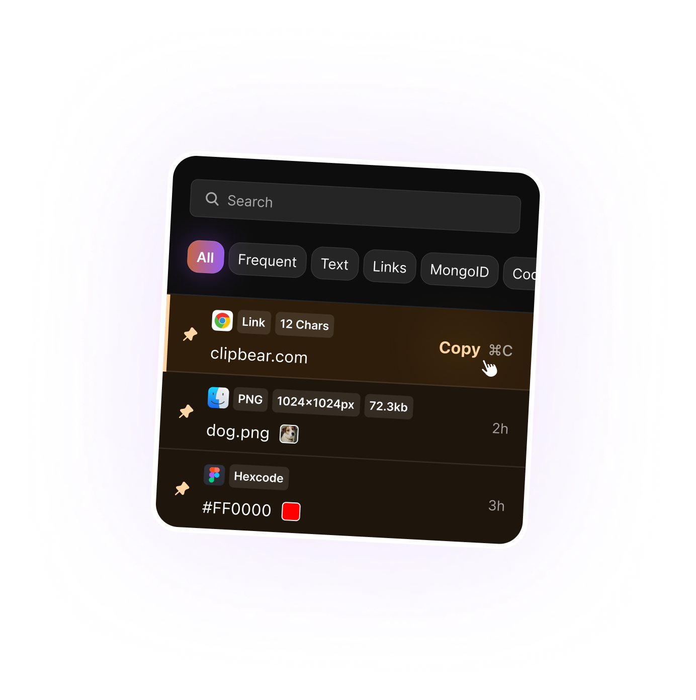 Pin Your Favorites